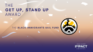 feature graphic for press release featuring Black Immigrants Bail Fund