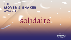 feature article graphic - Mover and Shaker Award - Solidaire