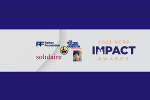 Collage of 2023 Impact Award winners with branded logo